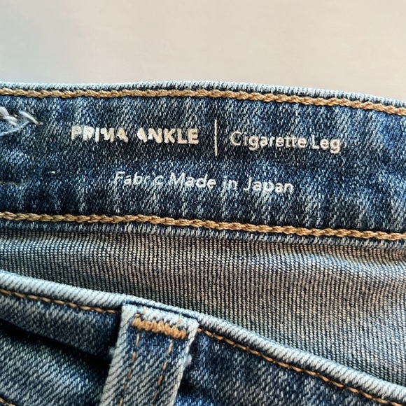 Ag Adriano Goldschmied Prima Ankle Cigarette Leg Size 28R - Picture 10 of 16